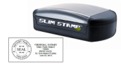 Slim Stamp Combo Stamp and Seal