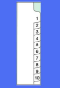 NUMERICAL INDEX SETS