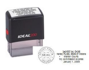 INDIANA COMBO STAMP & SEAL, SELF-INKING