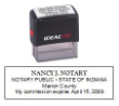 81130IN - IDEAL SELF-INKING NOTARY STAMP 