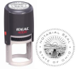 81445 - IDEAL 400R SELF INKING NOTARY SEAL (STAMP)