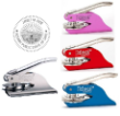 Ohio Personalized Notary Seal Embosser, Ships next business day! This product is a very traditional notary seal for an Ohio Notary Public.  Generally, a separate commission date stamp is purchased with their name, county and expiration date.