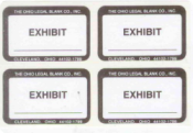 EXHIBIT STICKERS