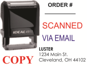 4911 Self-Inking Stamp