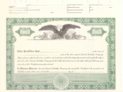 8 1/2 X 11, Green, Limited Liability Company Certificate