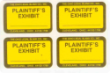 PS- - PLAINTIFF EXHIBIT STICKERS