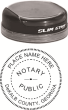 81153GAN - GEORGIA CIRCULAR STYLE COMBO STAMP AND SEAL (STAMP)