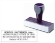 81105 - WOOD HANDLE NOTARY STAMP (ATTORNEY)